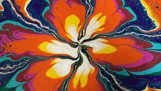 (145) Bottle Bottom Pour Acrylic Pouring