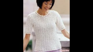 Страна Мам - Вязание Кофточки Крючком - модели 2019 / Country Moms - Knit Blouses Crochet