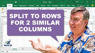 Power Query Split To Rows For 2 Similar Columns - 2520