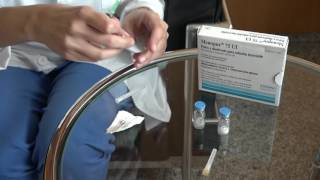 Menopur® 75 UI: Medication preparation and administration. Instituto Bernabeu