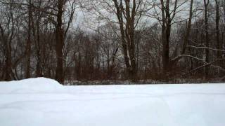 Snowmobile jump
