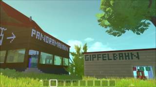Scrap Mechanic - ZWEI KUPPELBARE SEILBAHNEN auf EINER MAP! (Trailer)