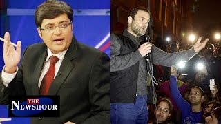 Politicians Supporting Students For Raising Anti India Slogans : The Newshour Debate (15th Feb 2016)