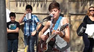 Elodie Martelet Concert cours mirabeau (Scorpions - still loving you) 05.04.2014