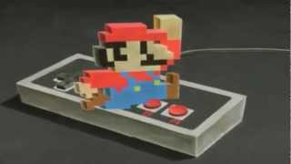 Mario 3D art マリオの3Dアート