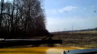Москвич 2140 прогулка лесом