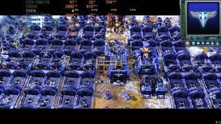 Red Alert 3 : Uprising (overkill Benchmark test)