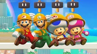Super Mario Maker 2 - New Power-Up Super Hammer Gameplay