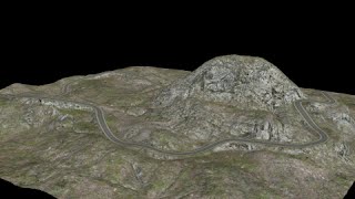 Building complex road and terrain in 3ds max fast and easy
