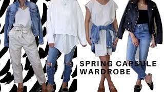 10 items, 30 looks | SPRING CAPSULE WARDROBE 2018