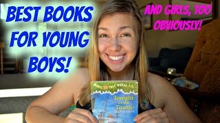 BEST BOOKS FOR PRETEEN BOYS! // My Top 5 Picks