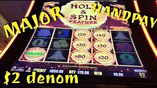 $2 Denom - Dragon Link - MAJOR - HANDPAY - $20 bets