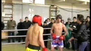 kik-boxing RENAT VELIEVI KLUBI,,KONDORI"(ponichala) vs tutarauli rauli (gori)04/05.04.2009w.1/2fin