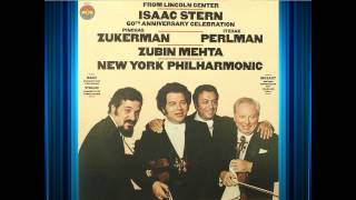 Vivaldi - Concerto For Three Violins - Stern, Zukerman,  Perlman - Mehta