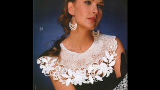 ВОРОТНИК, связанный крючком - 2019 / COLLAR crocheted / COLLAR gehäkelte
