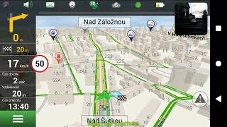 Test app NAVITEL NAVIGATOR GPS & MAPY - Android & iOS - Shot at SONY XPERIA XA2 ULTRA