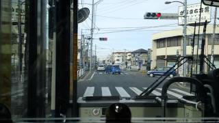 路線バスで都県境越え♪　京成バス「金６１」　金町駅南口→大場川