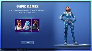 UNLOCKING THE "WINTERS CHRISTMAS" SKINS IN FORTNITE (Completing The Final Overtime Challenges)
