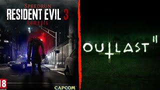 Residente Evil 3 - Speedrun Any% - dificultad Dificil + Outlast 2 - En Español