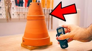 Как сделать Обогреватель 700℃+ ? из Глиняных Горшков своими руками