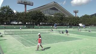 2017年 テニス男子シングルス 高松北×東京学館浦安 3回戦 1