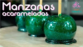 Manzanas acarameladas ✿ Postres en Fa ✿