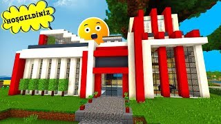 KONUŞAN MİNECRAFT EVİ ! (Minecraft Akıllı Evler)