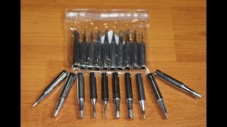 Самые лучшие жала для паяльника. Набор жал с AliExpress