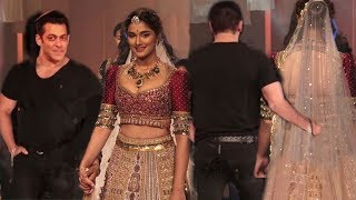 Saiee Manjrekar First Ramp Walk With Salman Khan at Lakme Fashion Week 2020 | Looking Gorgeous