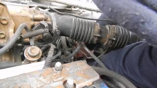 замена топливного фильтра на Toyota Celica T16