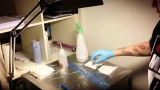How to keep a tattoo station sterile **MUST WATCH**