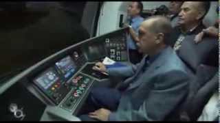 Prime Minister Erdogan 150 Annual Dream Marmaray first Test Drive