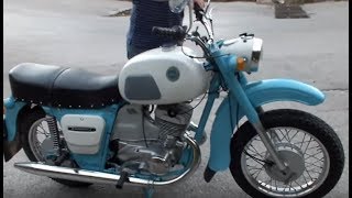 izh planeta 3 classic motorcycle Русский классический мотоцикл. ИЖ Планета 3