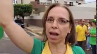 PROTESTOS EM OLIMPIA-SP CONTRA O GOVERNO DILMA E DO PT NO PAIS