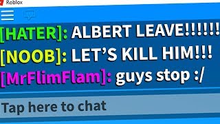 Roblox players FOLLOWED ME just to BULLY ME