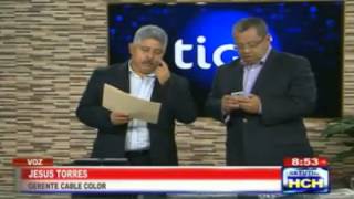 Diputado Marvin Ponce Presenta Pruebas contra Cable Color en Hable como Habla