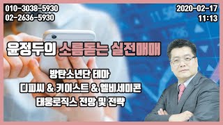 2020-02-17 11:13 방탄소년단 테마 & 디피씨 전망 및 전략