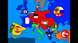 История первой мировой войны с  1914 1918 Countryballs
