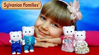 ❤ Самые милые кошечки ❤ Заселяю в домик семью персидских котов Sylvanian Families