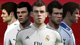 Bale from FIFA 07 to 15 (Face Rotation and Stats)