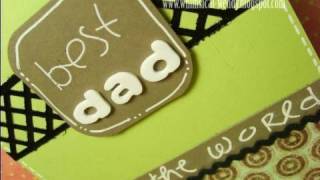 Card Tutorial - Best Dad in the World