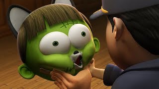 Funny Animated Cartoon | Spookiz | Caught in The Act | 스푸키즈  | Cartoons For Children | Kids Movies