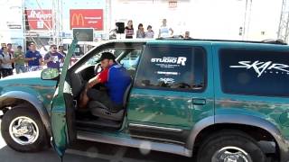 [2013 08 24] (ФИНАЛ АМТ-УФА) Замер Ford Explorer - Денис Карпов (SPL Без ограничений 156,13 dB)