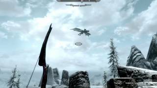 TES V. Skyrim. Ваншот дракона