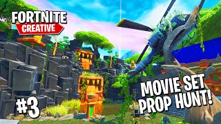 Building a PROP HUNT map in Fortnite #3 [Featured Creative Builder]