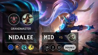 Nidalee Mid vs Camille - EUW Grandmaster Patch 9.12