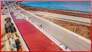 Крымский мост. Строительство сегодня. Керченский мост. Керчь.