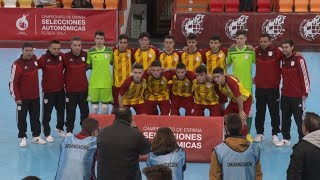 Castella-la Manxa - Catalunya. Fase Prèvia del Campionat d'Espanya Sub 16 de futbol sala