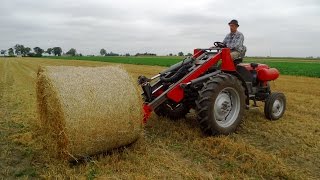 Zbieranie Słomy 2016 (Zetor M F & Ładowarka) [Go Pro 4]