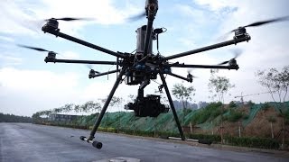 Testing new Professional Aerial Filming and Surveillance Copters